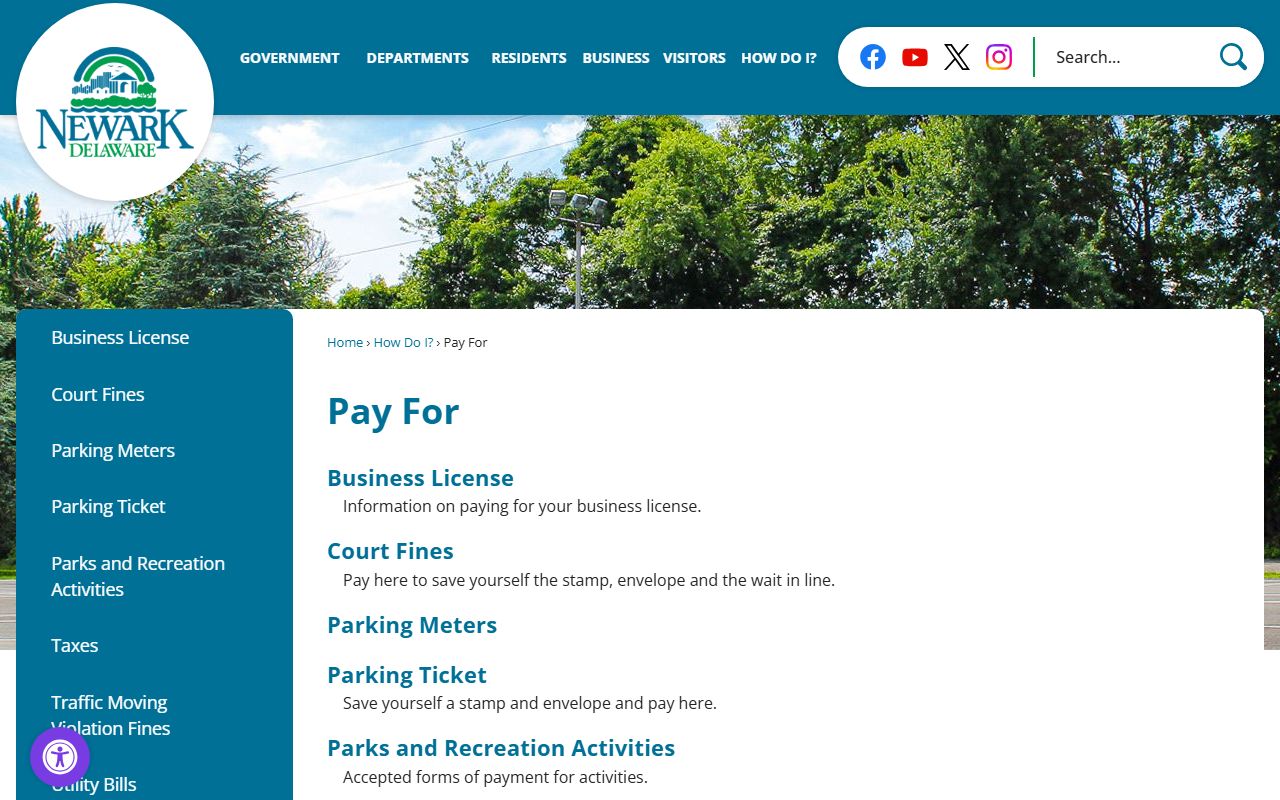 Newark Traffic Ticket Records - Newark Court Payment Portal